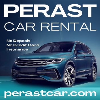 Car Rental Perast No Deposit, No Credit Card